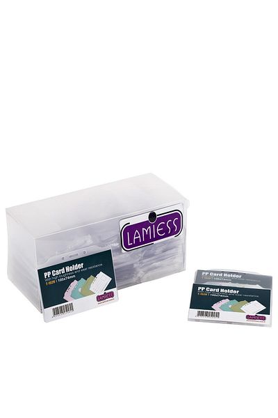 Lamiess T-152 H Horizontal Card Container 50 Pieces