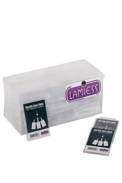 Lamiess T-026 V Vertical Card Container 50 Pieces