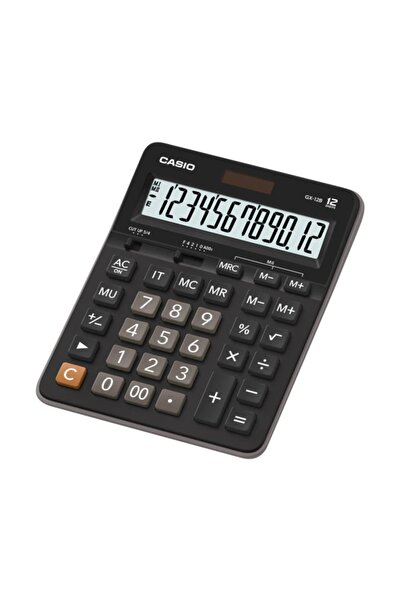 Casio Gx-12b Büyük Boy Masaüstü Ekonomik Hesap Makinesi