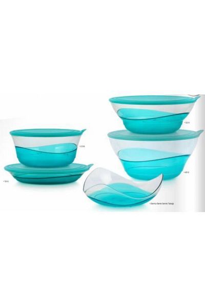 Tupperware Drop Serving and Storage Container Set of 5