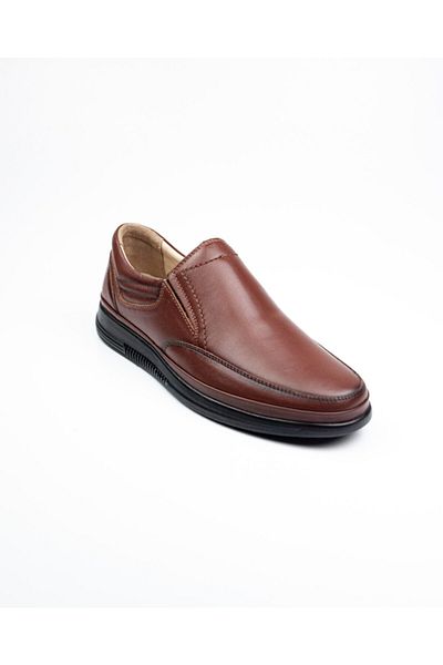 Voyager 2667 Ανδρικά casual παπούτσια Tan Leather Loafer