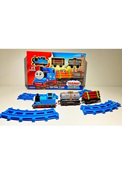 CAN OYUNCAK Oyuncak Pilli Thomas Tren Tomas 11 Parça