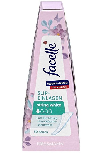 Facelle Marka: Günlük Ped String Beyaz 30'lu Kategori: Hijyenik Ped
