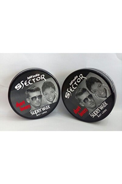 Sector Hairmate Wet Look Süper Wax 150 Ml-2'li