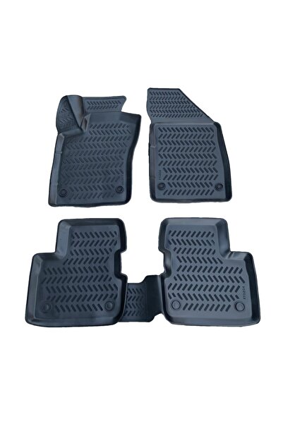 Leader Fiat Egea Sedan Uyumlu 3d Havuzlu Paspas Siyah