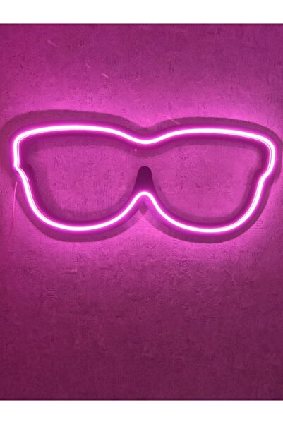 dekoraven Gözlük Neon Tabela Gözlükçü Neon Led Dekoratif Duvar Aydınlatması N...