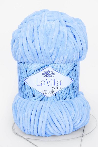LaVita Yarn Velur Baby Kadife Ip Amigurumi Ipi pentru croșetat Taka Yarn (5012-a.mavi)