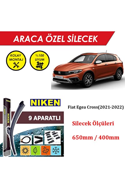 MeyZone Fiat Egea Cross Ön Cam Silecek Takımı (2021-2022)