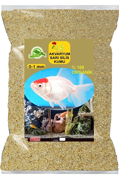 LS BOTANİK Silis Akvaryum Kumu 0-1 Mm 3,5 Kğ