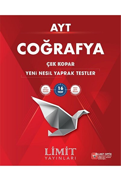 Limit Yayınları Ayt Coğrafya Çek Kopar Test Yni