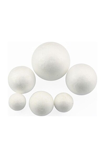 Genel Markalar Strafor Top Ve Küre (yuvarlak Strafor Köpük) 8 Cm