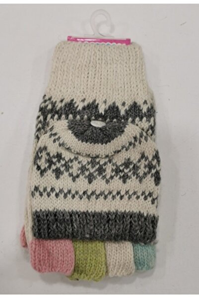 SAFA TEKSTİL Kapaklı Yün Eldiven