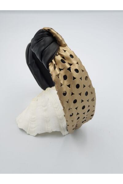 Melkady Aksesuar Coroană din piele înnodate model Trend