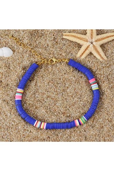 İPAR AKSESUAR Navy Blue Fimo Bead Hal Hal