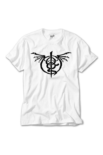 Z zepplin Λευκό μπλουζάκι με λογότυπο Lamb Of God Wrath