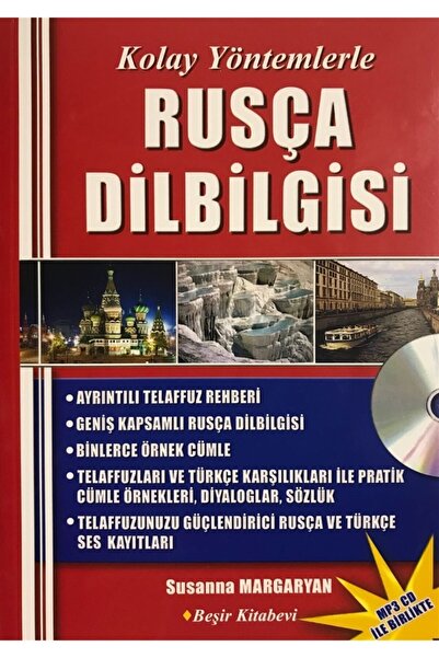 Beşir Kitabevi Kolay Yöntemlerle Rusça Dilbilgisi - Susanna Margaryan 9786055...