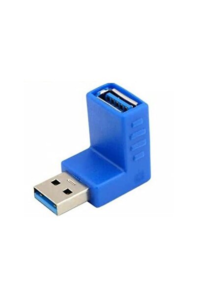 Alfais Marka: 5018 Usb 3.0 Dirsek 90 Derece Bağlantı Çevirici Dönüştürücü Kat...