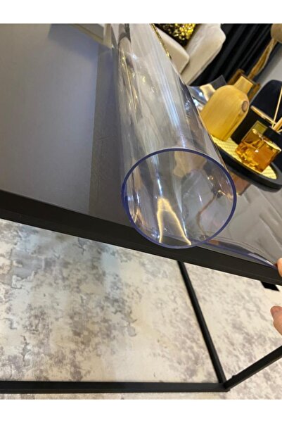 ANTİSAL Şeffaf Pvc Kalın Masa Örtüsü 1.4mm En 120 Cm