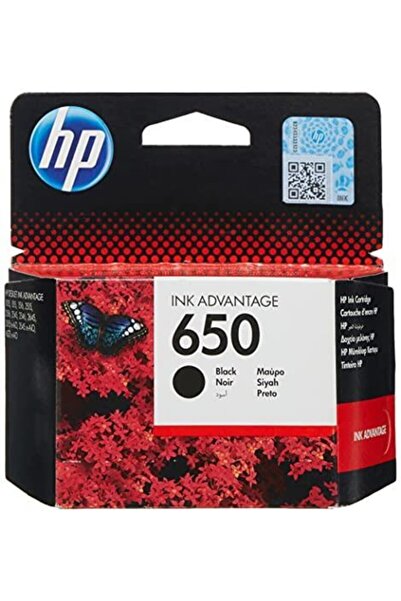 HP Marka: 650 Siyah Mürekkep Kartuş 360 Sayfa (cz101ae) Kategori: Mürekkep