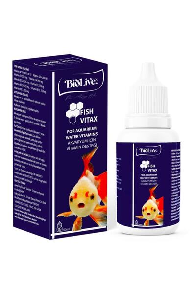 Fish Vitax Akvayum Balıkları Vitamin Desteği 50ml