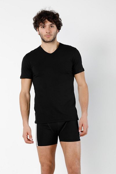 kingspearl Modal Strech V-Neck Short Sleeve Undershirt