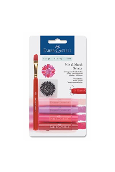 Faber Castell Faber-castell Mix & Match Gelatos Sulandırılabilir Mum Boya Set...