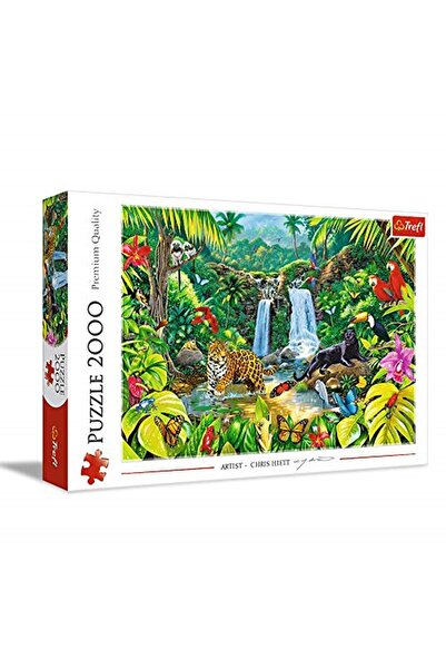 Ks Puzzle العلامة التجارية: بازل الغابة الاستوائية 2000 قطعة الفئة: بازل