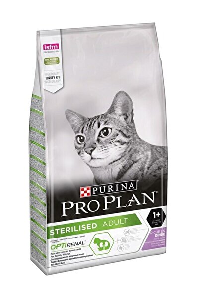 Pro Plan Pro Plan Sterilised Hindili Ve Tavuklu 10 Kg Kısırlaştırılmış Yetişkin Kuru Kedi Maması