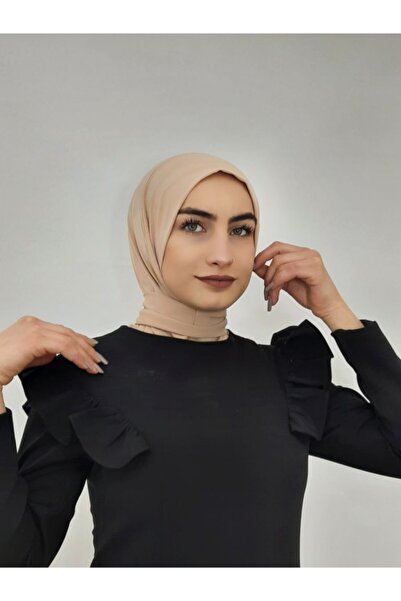 R&S modibone وشاح جاهز مزود بمشبك وشال Hijap بلون البشرة