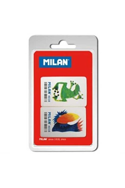 Milan Bmm9218 2li Silgi Blister Ambalaj 2 Ad.4018