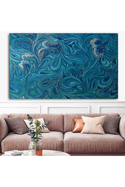 Sebenta Dev Boyut Ebru Kanvas Tablo