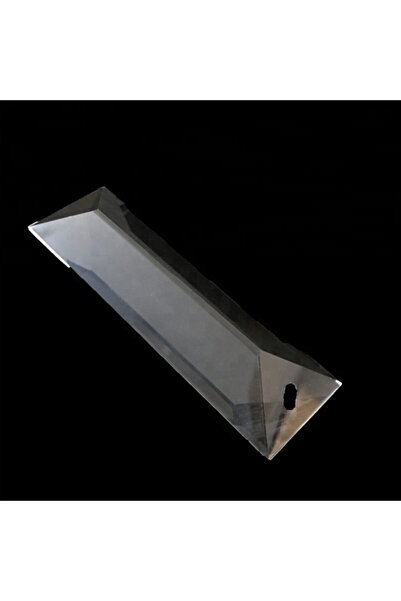 Avizemoda 10 Cm Boyutunda Tek Delikli Cam Avize Taşı. (10 Adet - Şeffaf Renk)