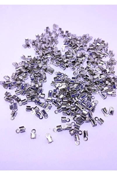 CSG BAZAAR 950 Adet 100 gram Gümüş Renk Kolye Bilekllik Sıkma Klipsi Kancası