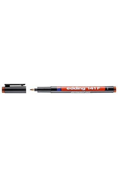 Edding 141 F Çok Amaçlı Permanent Kalem Kahverengi
