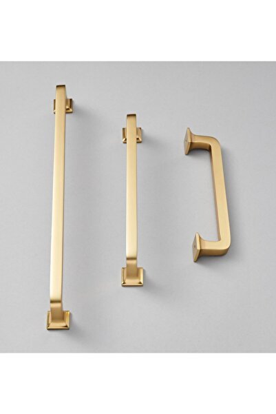 Sor Kimya Luxuryxarch Milan Mat Gold - Altın - Sarı Kulp 160 Mm