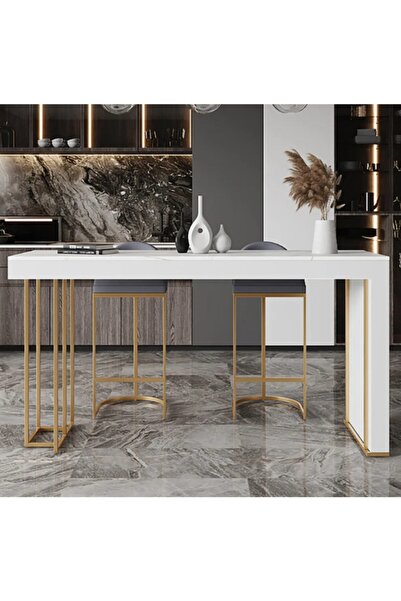 ARVELL Metal Ayaklı Bar Masası