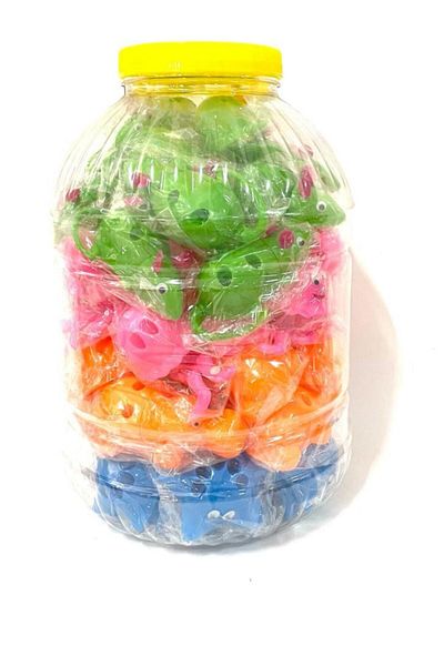 Onas 4 Different Cute Figured Pencil Sharpeners with Tank 44 Pieces (1 Box)