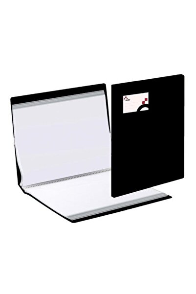 Önder Pp A4 - 40 Bag Presentation File Black