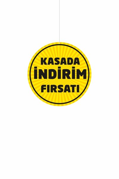 cicigünler Discount Offer Written Double Sided Printed Store Return Note in Case