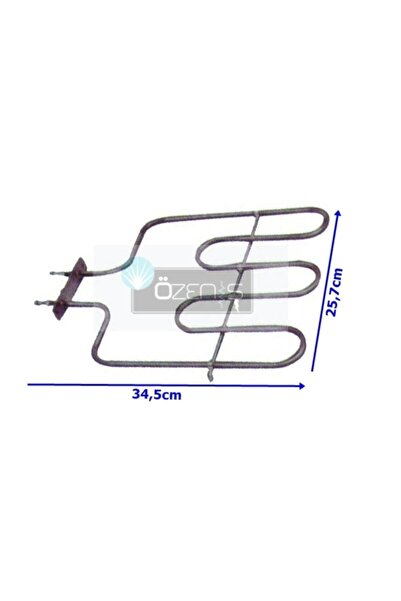 BALÇIK Termikel-ariston Kare Fırını Rezistansı 6.5mm 220volt 1300watt