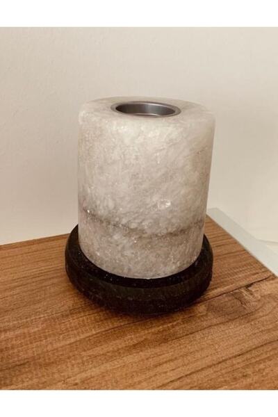 Salt and More Tuzdan Koku Lambası Gri (çankırı Tuzu)