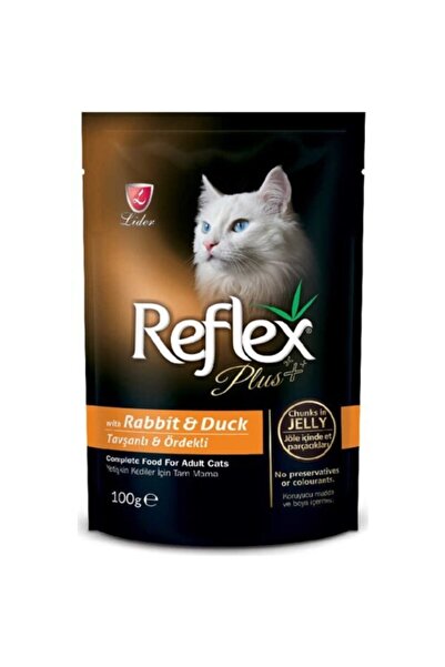 Reflex Tavşan Ve Ördekli Jöle Içinde Et Parcacıklı Pouch Kedi Konservesi 100 Gr