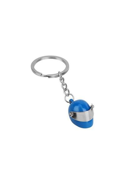 Knmaster Helmet Keychain Blue