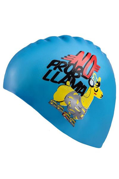 Mad Wave Llama Silicone Bonnet (azure)