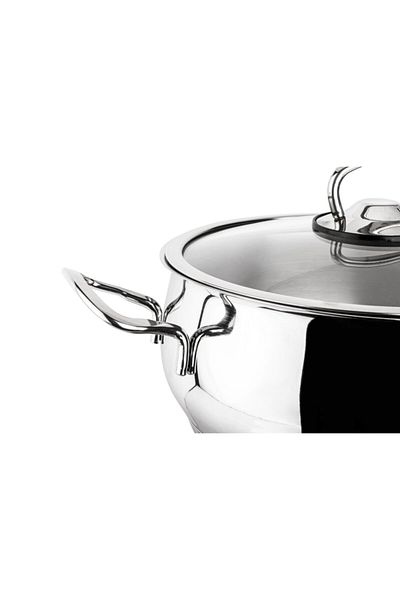 Tantitoni Basic 6 Piece Stainless Steel Cookware Set