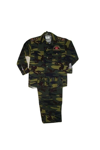 Muraty Unisex Παιδική Πράσινη Στολή Στρατιώτη