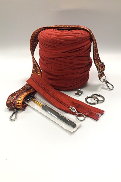 HOBİ YILDIZ Penye Ip Çanta Seti Örgü