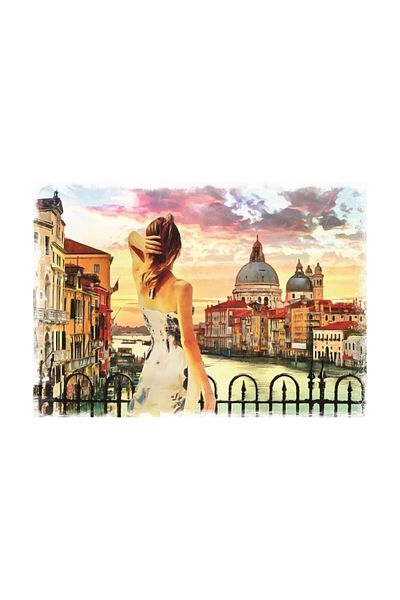 Art Puzzle 5381/art Looking at Venice - 1500 Piece Puzzle