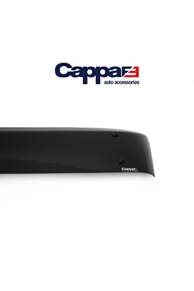 Cappafe Ford Transit Front Window Sunshade Visor Visor Hat Terek Acrylic (ABS) Piano Black 2014-2018