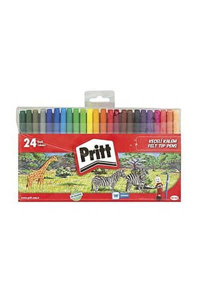 Pritt 24-Piece Brand Felt Tip Pen Set